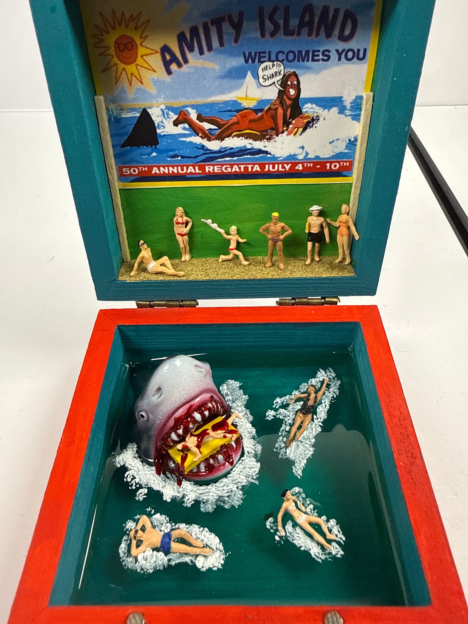 Jaws 50th Anniversary Diorama Box
