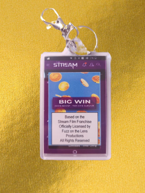 STREAM Licensed Acrylic Keychain - Big Win! - Bientro