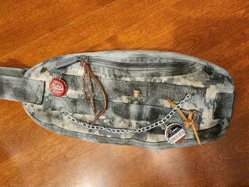 Wasteland Waist Bag – Handcrafted Postapocalyptic Utility Belt Pouch for Cosplay - Bientro