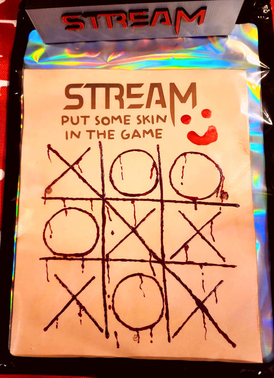 Officially Licensed Leather Tic Tac Toe Chest Piece